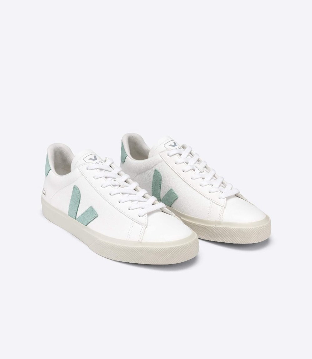 Veja Trainers Mens White - Campo Chromefre - INLE-42135